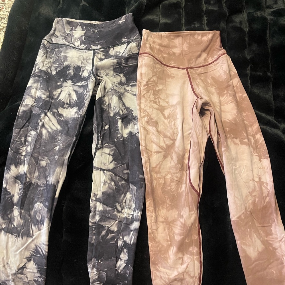Vitality (previously balance) tie die leggings 2 for $40 size small